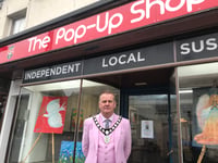 Mayor says pop in to Pop Up jumble sale