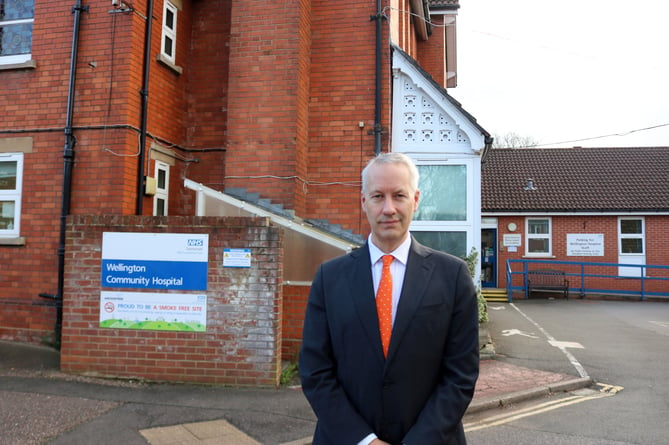 Liberal Democrat Parliamentary candidate Gideon Amos has revealed a £1 million backlog of repairs needed in Wellington Community Hospital.