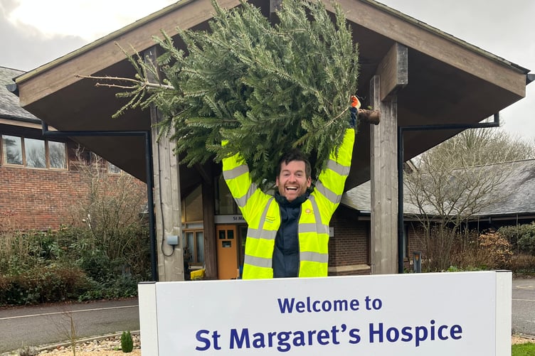 St Margaret's Hospice will collect and recycle Christmas trees this year.