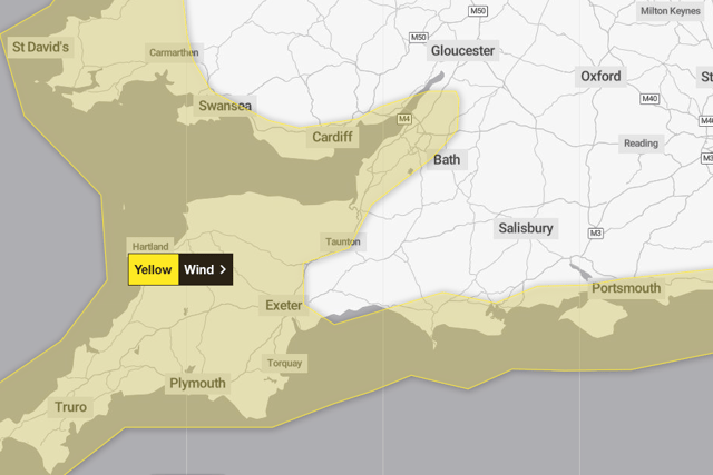 New Year's Eve party weather warnings