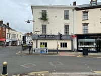 Council steps in after glass falls from empty town centre building
