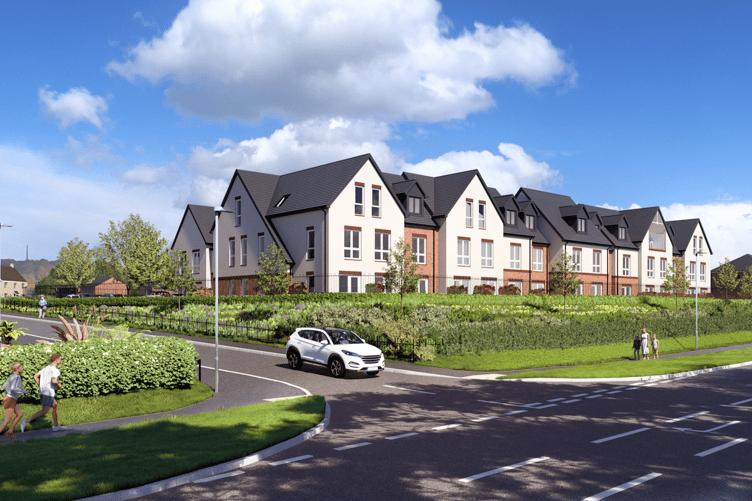 An artists impression of the proposed new care home in Rockwell Green