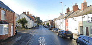 Motorists escape injury after town centre crash