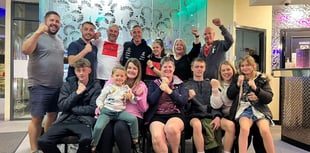 Team support for man's fight against brain tumour