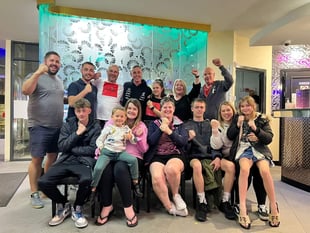 Team support for man's fight against brain tumour
