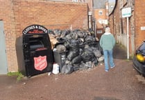 Environmental Health alerted over 'shameful' town centre rubbish pile