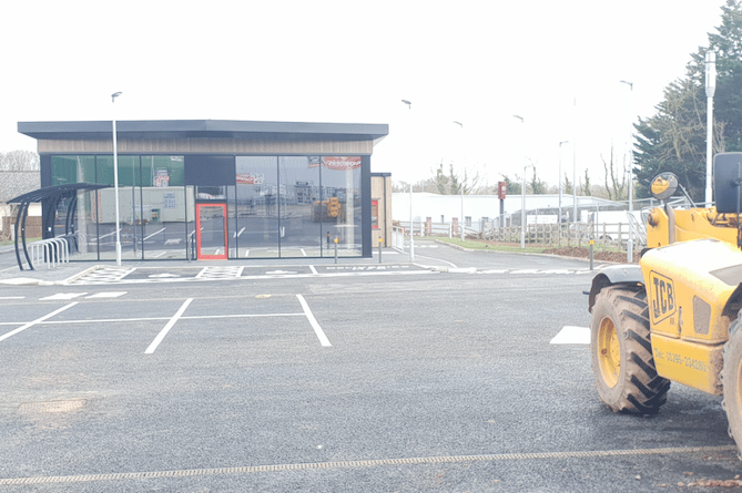 KFC's new drive-thru restaurant at Chelston, Wellington, has been built out earlier than scheduled.