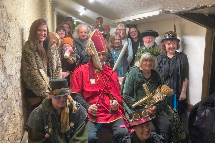 Richard Fox's memory was honoured by the town's folk society