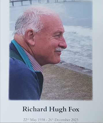 Wellington's Richard Fox, whose funeral took place on Thursday.