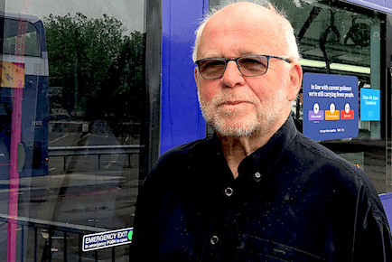 Somerset Bus Partnership co-chairman Peter Travis.