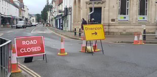 Anger at town centre road closure while no work takes place