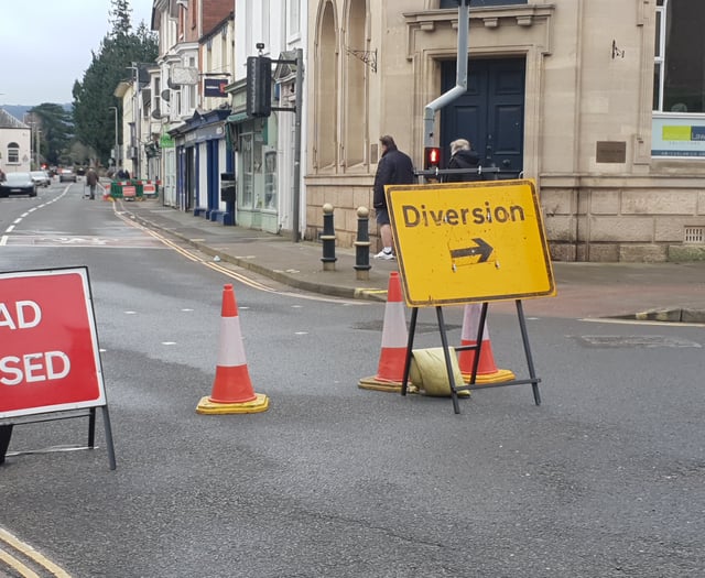 Key Wellington road to fully close for three days due to water works