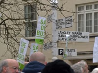 Joy as threatened bus route is saved - for now