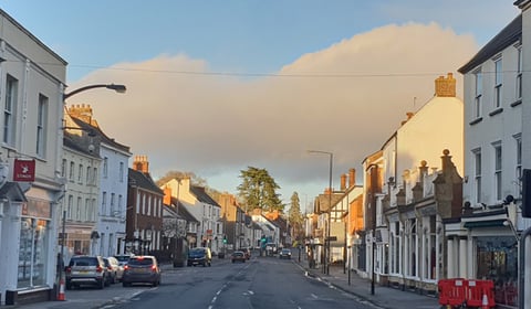 Partly cloudy today and sunny tomorrow