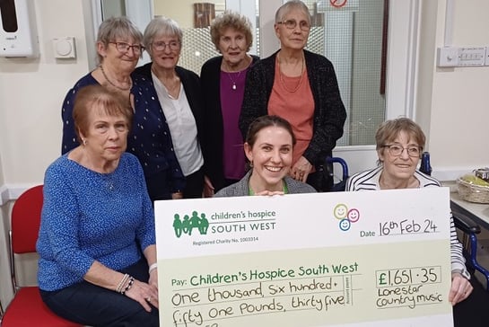 The West Buckland music event raised more than £1,600 for a good cause