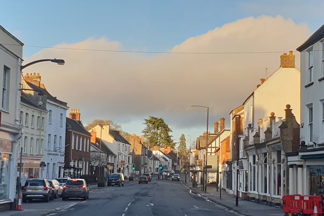 Fear town centre will look like 'amusement arcade' due to shop lights