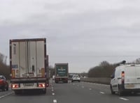 Jail for M5 lorry driver three times over alcohol limit