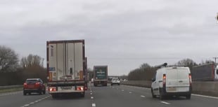 Jail for M5 lorry driver three times over alcohol limit