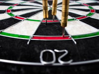 Ellie does the Wellington Ladies Darts competitions treble
