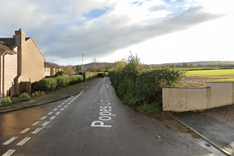 Persimmon Homes wants to build off Popes Lane, Rockwell Green.