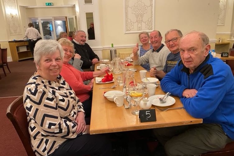 Rockwell Green Short Mat Bowls players spent a week at Torquay