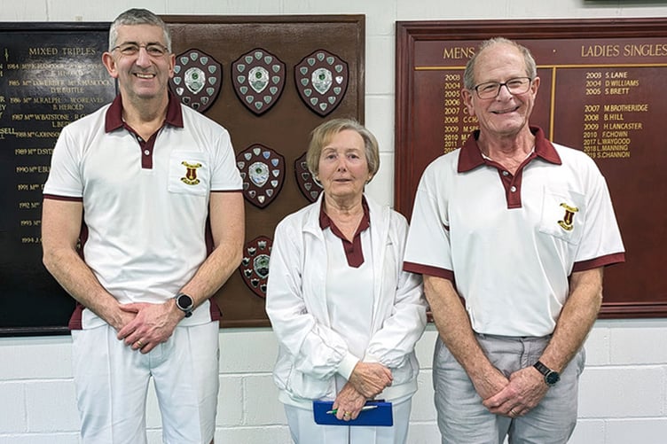 Phil Ellis,  Ann Cowling and Ian Hollingsworth.