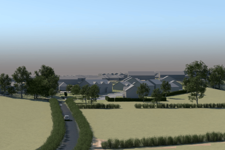 Planners have refused permission for a new housing estate near Wellington