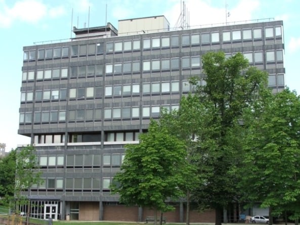 C Block of County Hall in Taunton - Somerset Council