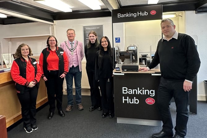 Wellington's banking hub opened on Monday, March 18