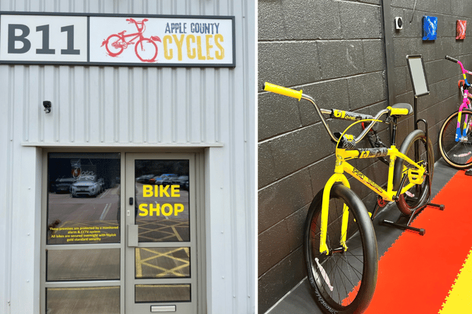 The new bike shop hopes to "create a community" around the hobby
