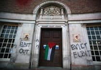 Clean-up of pro-Palestinian graffiti on County Hall to be paid for by taxpayer