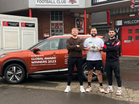 Nissan provide the motor for Jack in Stadium Challenge