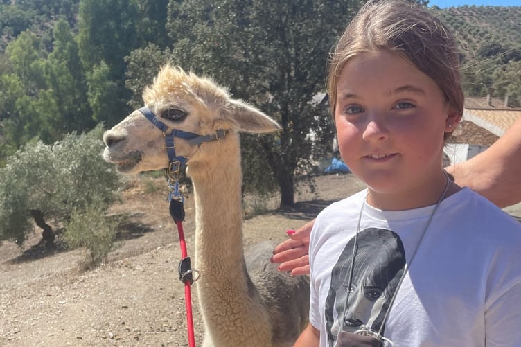 Harper Pumfrey, who has died, aged 10, after battling cancer.