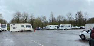 Travellers 'take up residence' at sports centre
