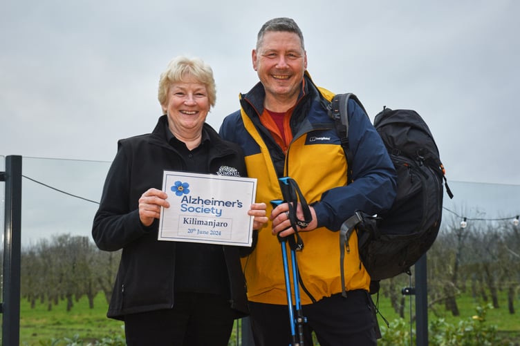 Rumwell Farm Shop Partner, Anne Mitchell with the Farm Shop’s Café Kitchen Second Chef Tim Sandy..jpg