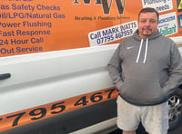 Gas engineer answers Good Friday callout to rescue bird from chimney