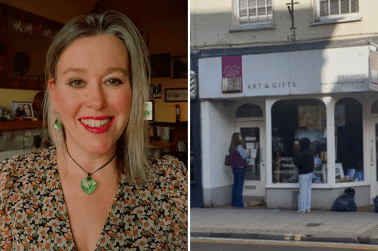 Local artist Nina King has saved the town's last gallery from closing
