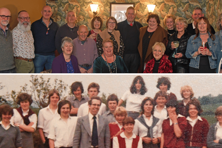 Uffculme School alumni travelled from as far as Florida for the reunion