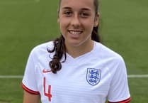 Brooke stars for England Under 19s i
