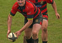 Rugby cup action at Wellington
