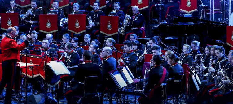 HM Royal Marine Band Lympstone are set to put on a sold out show in Wiveliscombe