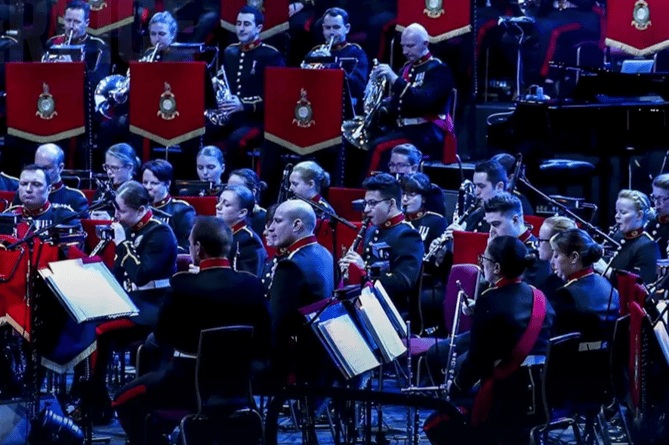 HM Royal Marine Band Lympstone are set to put on a sold out show in Wiveliscombe