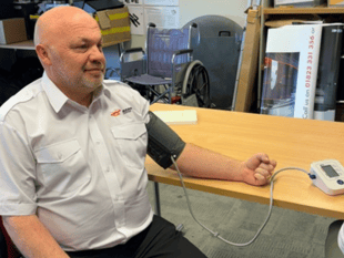 Coach firm partners with NHS to promote blood pressure awareness 