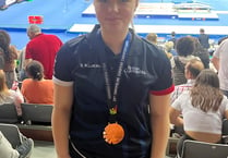 Jessica wins bronze medal at Europeans