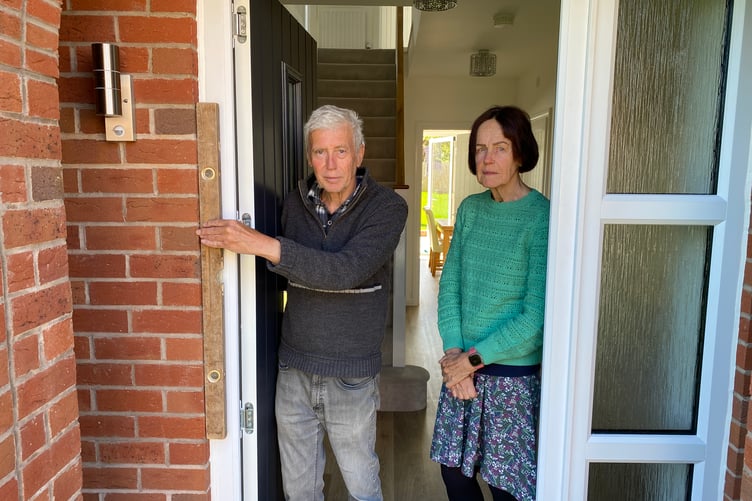Mr and Mrs Pritchard accused Bovis Homes of 'cowboy' behaviour after they discovered their £600,000 new build had more than 200 defects