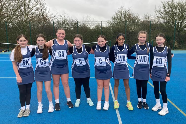 Wellington Netball Club players