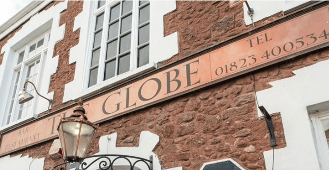 The Globe Inn, Milverton, which villagers hope to buy as a community venture.