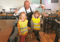 Former village school pupils Roy and Natalie Keeling reopen Uffculme's Café No 11