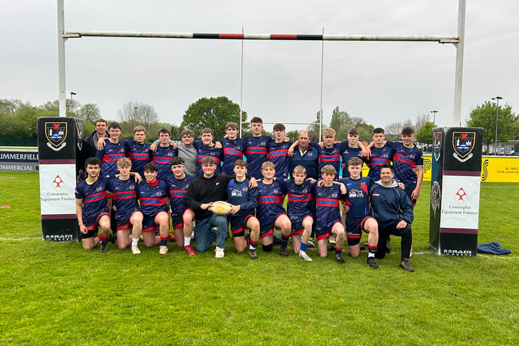 Wiveliscombe Under 16s celebrate