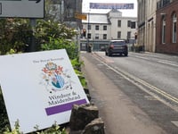 History buff prankster blamed for stolen royal sign